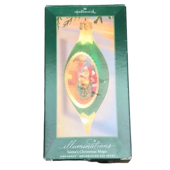Hallmark Holiday Vintage Hallmark Illuminations Santas Christmas